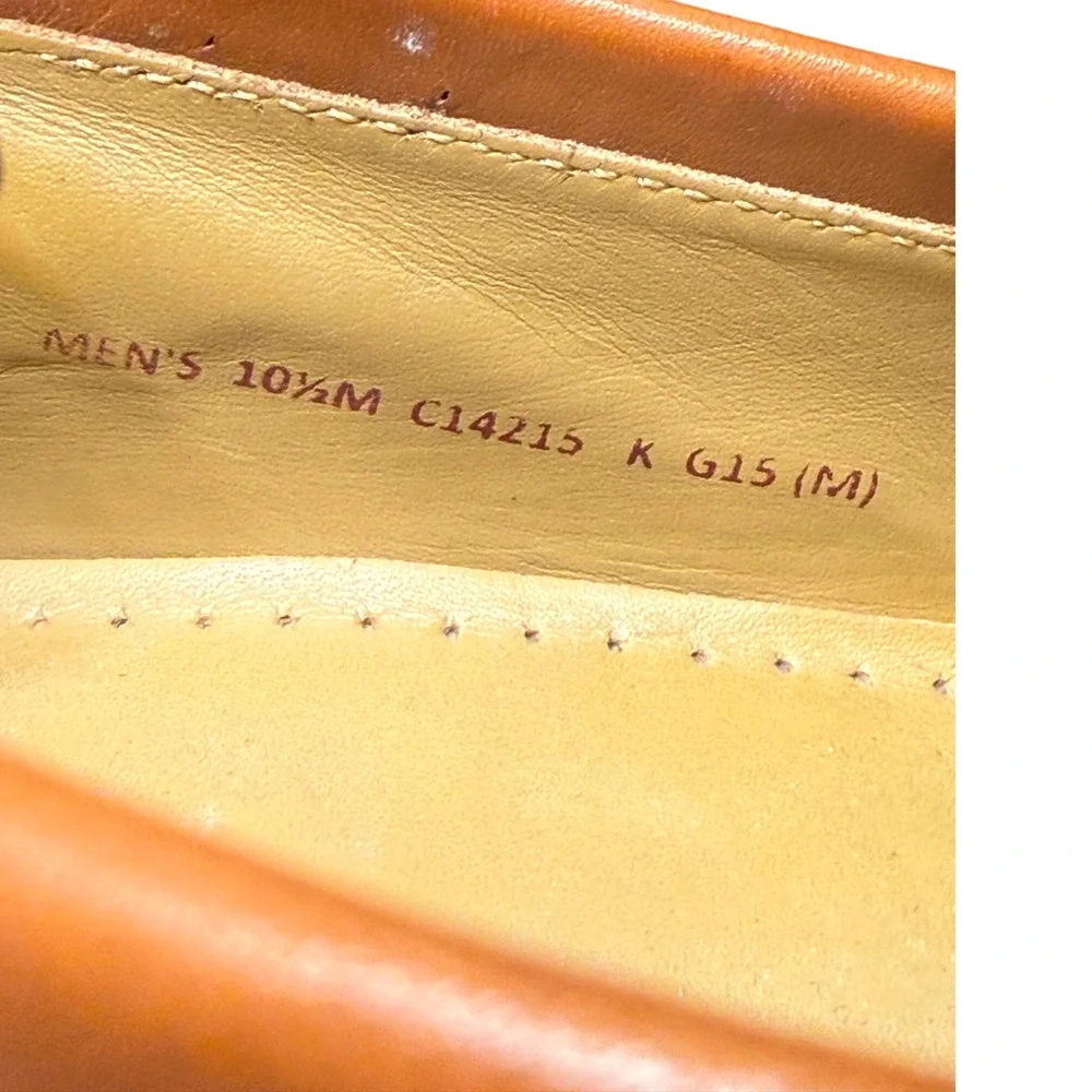 Cole Haan Men's 10.5 Hudson Horsebit Loafer British Tan Full-Grain Leather